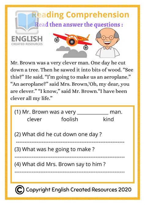 Grade 3 reading comprehension worksheets were created to help 3rd grade students practice and improve their reading comprehension skills. reading comprehension grade 1