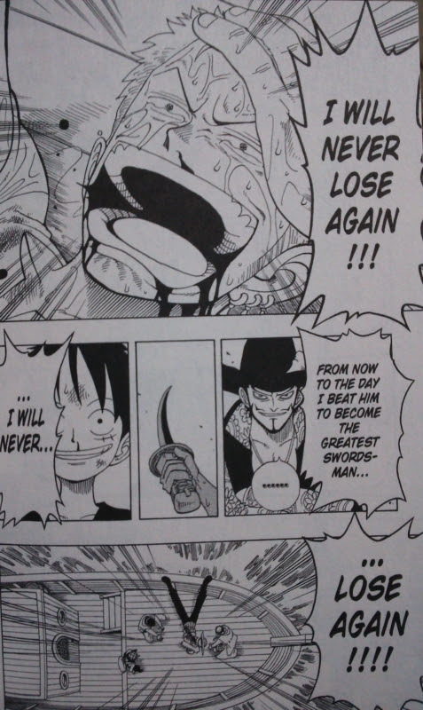 二度と負けねえから ゾロ号泣の名言をワンピース英語版で 漫画を英語で Cool Japan