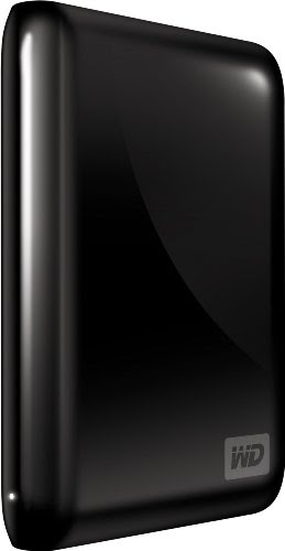 Western Digital My Passport Essential 320 GB USB 2.0 Portable External Hard Drive (Midnight Black)