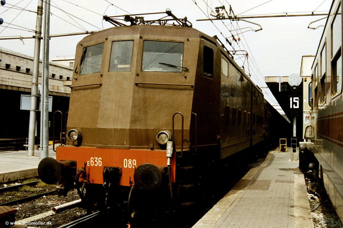 Finns train and travel page : Trains : Italy : FS 636 089