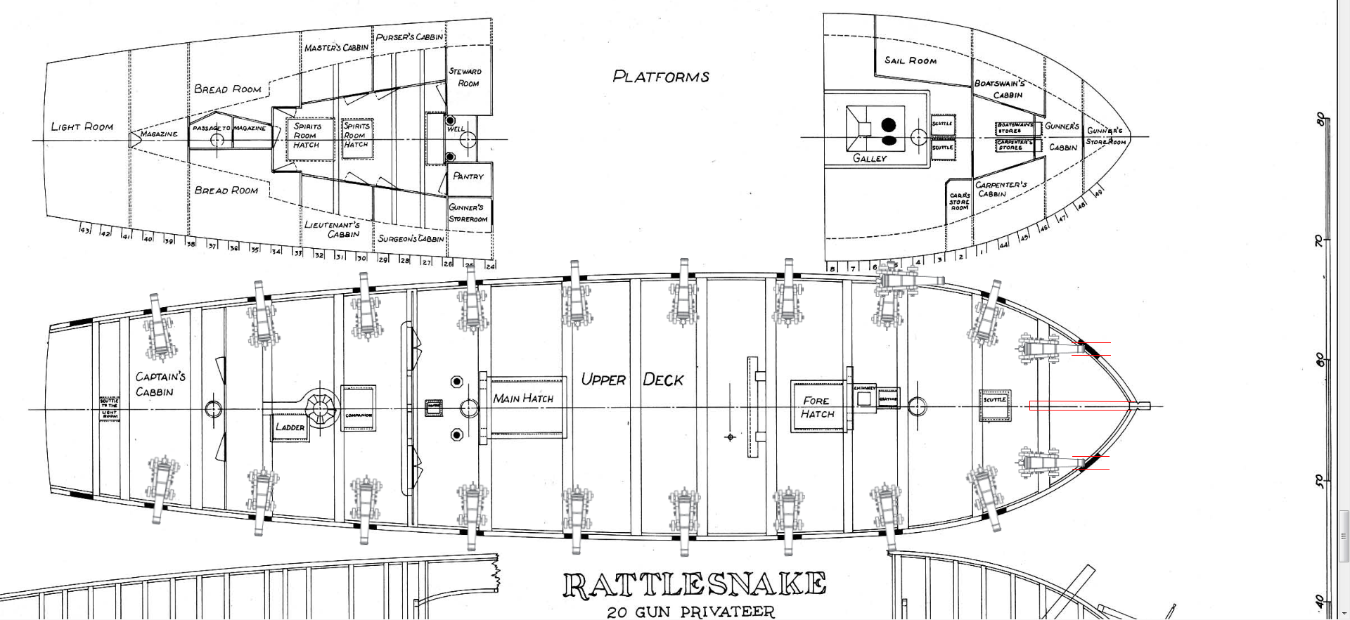 Privateer Rattlesnake - Chase guns possible in this ...
