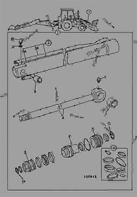 RAM, SHOVEL, STANDARD - AGRICULTURAL JCB ,3CX-4 H'master