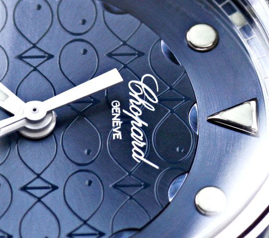 Originalfoto CHOPARD DIAMANT UHR HAPPY SPORT HAPPY FISH BEACH