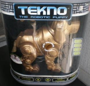 Tekno The Robotic Puppy Gold Version Interactive Pet Puppy RARE