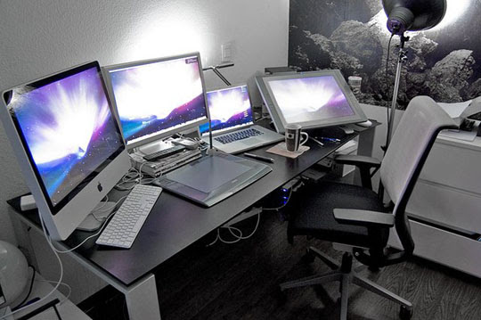 Inspiring  Workstations of Mac Users