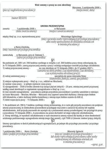 Umowa przedwstępna