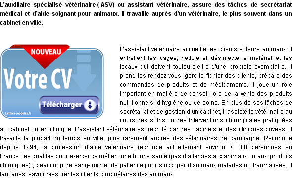 Modèle et exemple de lettre de motivation : Auxiliaire ...