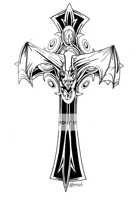 Picture of Celtic Cross Tattoos, One of the popular