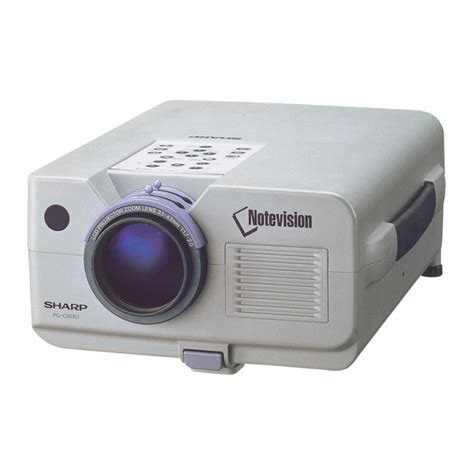 eBook Sharp Pg C30xu Lcd Projector Service Manual