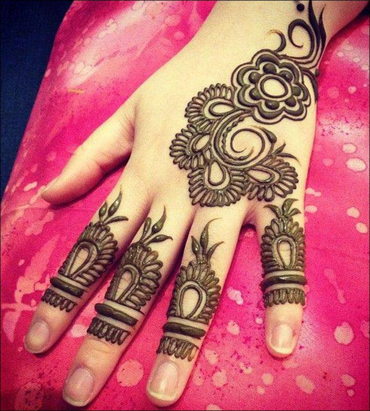 Simple Mehndi Designs That Look Fab And Stylish Simple Mehndi Designs That Look Fab And Stylish