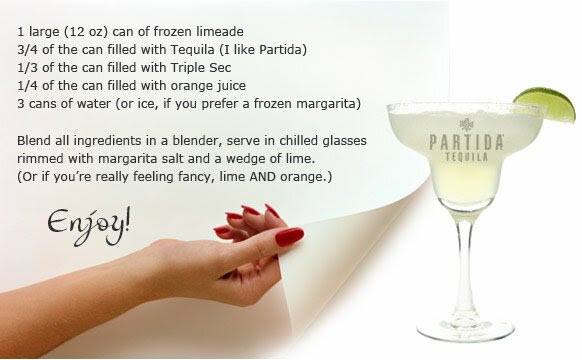 Recipe for margartia