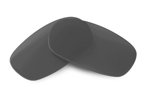 EyeKon Lenses for Oakley Square Wire 2.0 Grey Polarized Accessory Lenses (Custom Made)