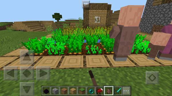 村人との交易がスタートいたしました のんびりマイクラpe