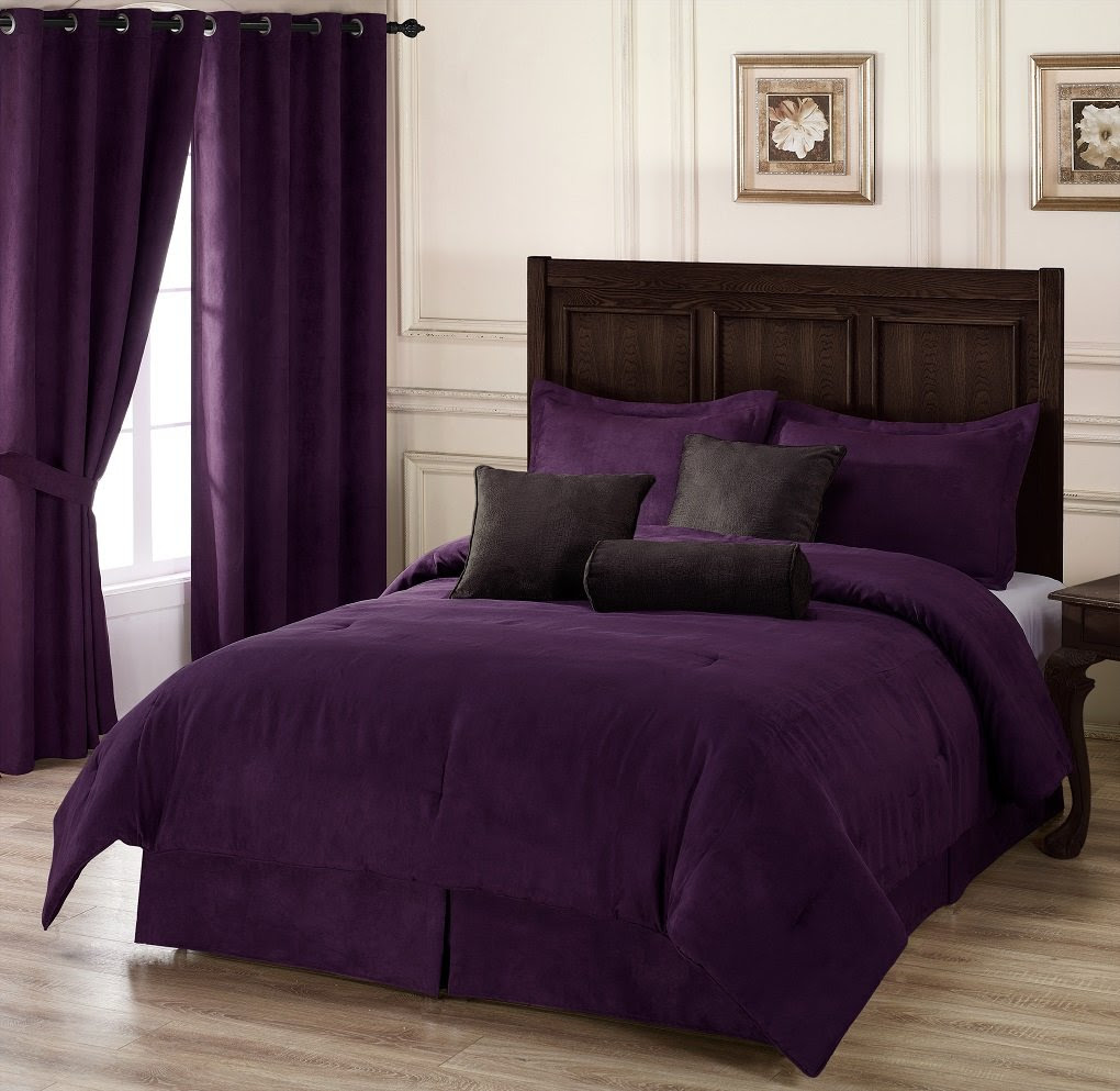 Purple Bedspreads and Comforters