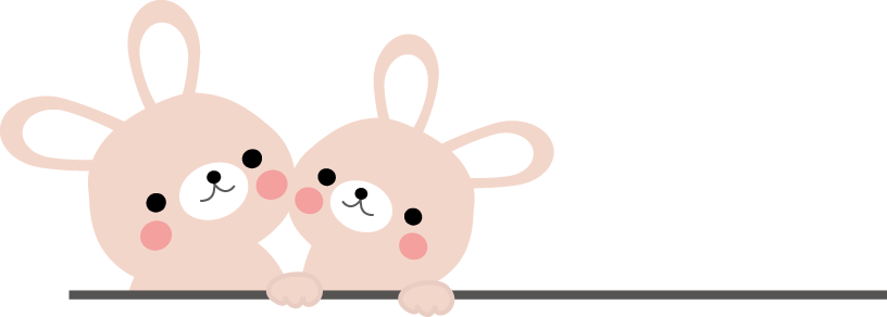 かわいいイラスト 無料イラスト フリー素材 うさぎ２