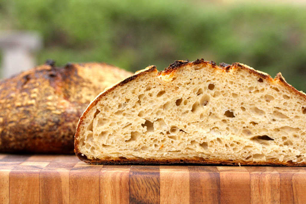 Pure levain country bread