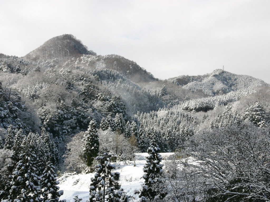 雪山の風景 ワイド 高画質 写真素材無料壁紙