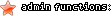 Admin Functions: 