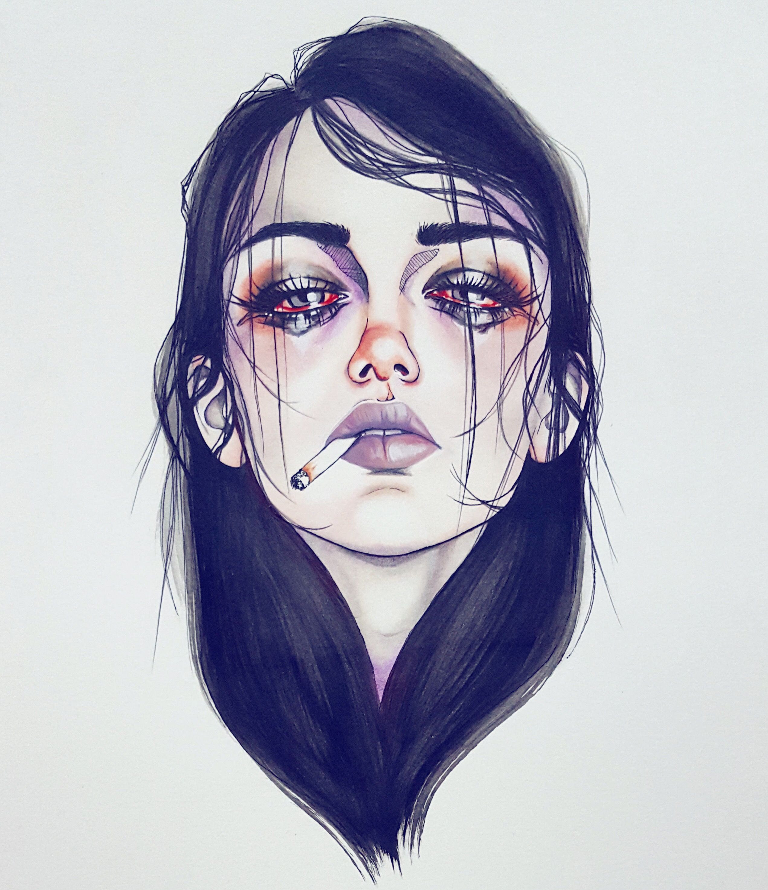 Sad Girl Drawing At Getdrawings Free Download