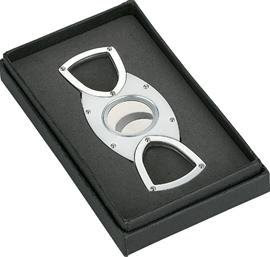 New - Leon Polish Satin Guillotine Cigar Cutter - VCUT16