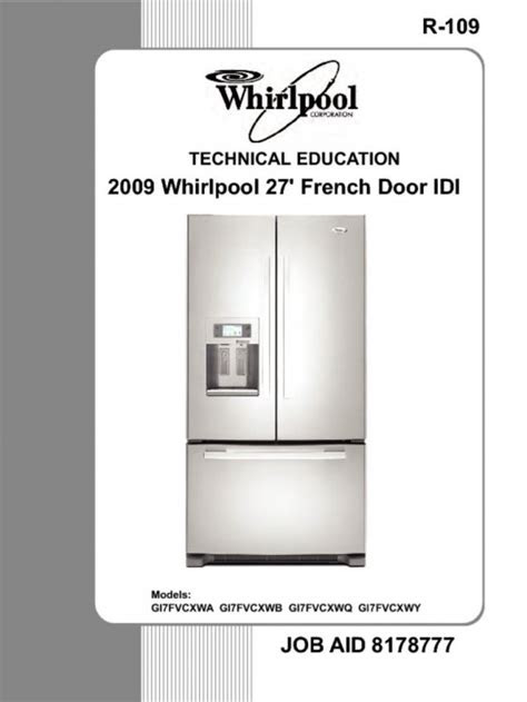 Dry, loose dirt weighs about 76 pounds per cubic foot, while moist, loose dirt weighs 78 pounds per cubic foot. Whirlpool French Door Bottom Freezer Refrigerator Service