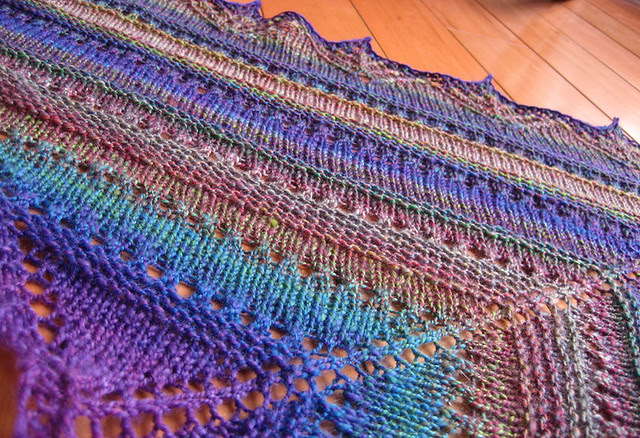 Handspun Prism Shawl