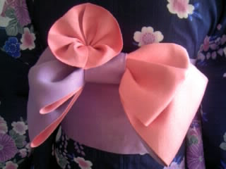 浴衣の帯結び 半幅帯の結び方 アレンジ結び