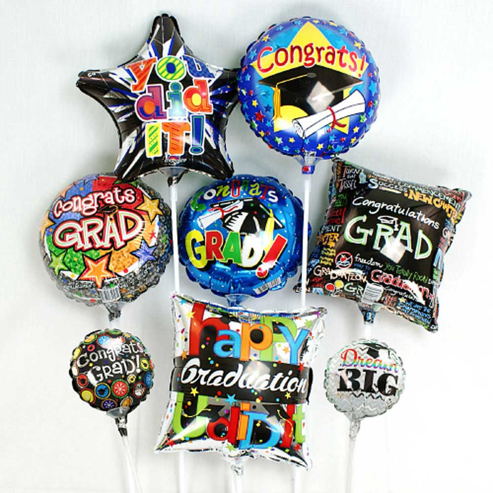 Mini Graduation Balloons Congrats Grad Mini Balloons Mini Graduation Balloons Congrats Grad Mini Balloons