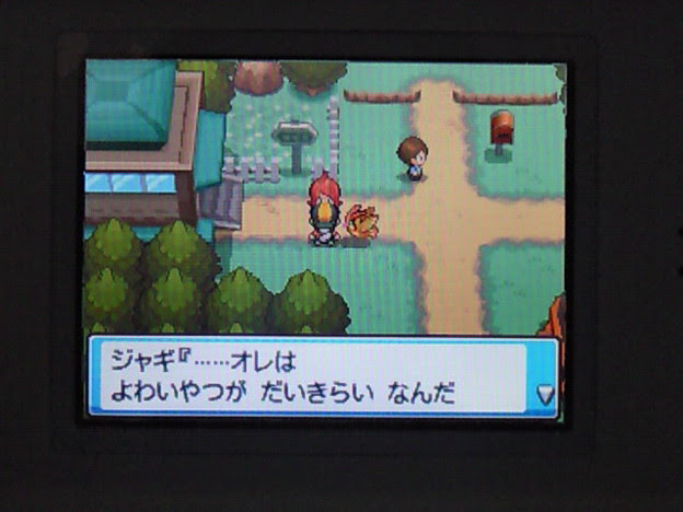 ポケモンhg始めからやり直して ライバルの名前をジャギにした 写真共有サイト フォト蔵