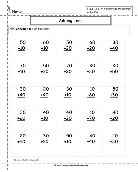  math worksheets printable free 2nd grade math worksheets printable