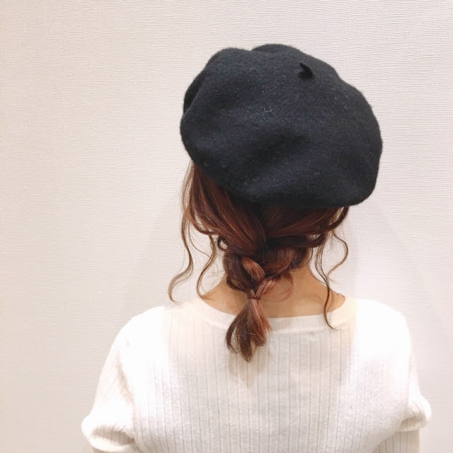 11月 帽子ヘアアレンジ Dear Nexus サロンブログ 富山 高岡の美容院 美容室 ヘアサロンを探すならビューティーヘア