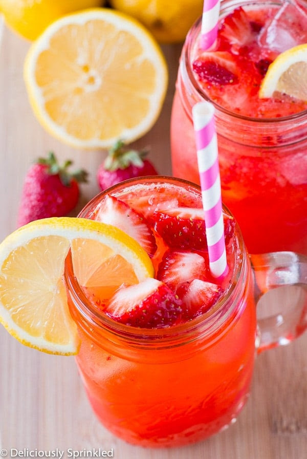 Fresh Strawberry Lemonade