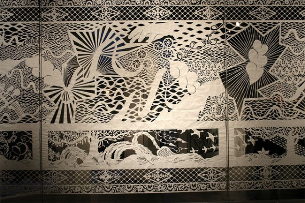Amazing Paper Artwork by Karen Bit Vejles 8 600x399 Papercut art by Karen Bit Vejle