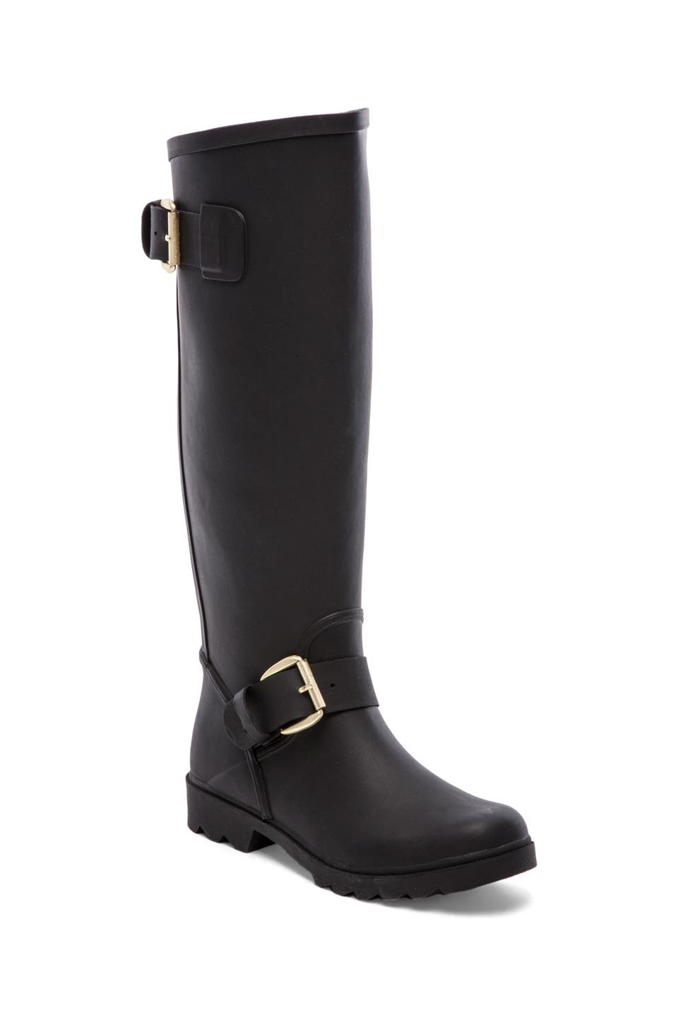 Steve Madden Dreench Rain Boot in Black | REVOLVE