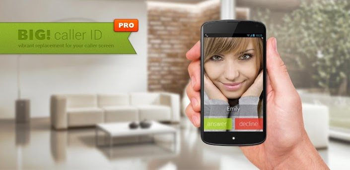Full Screen Caller ID - BIG! Pro  apk
