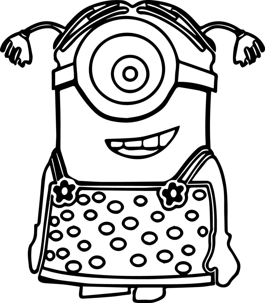 Minion Coloring Pages  Best Coloring Pages For Kids