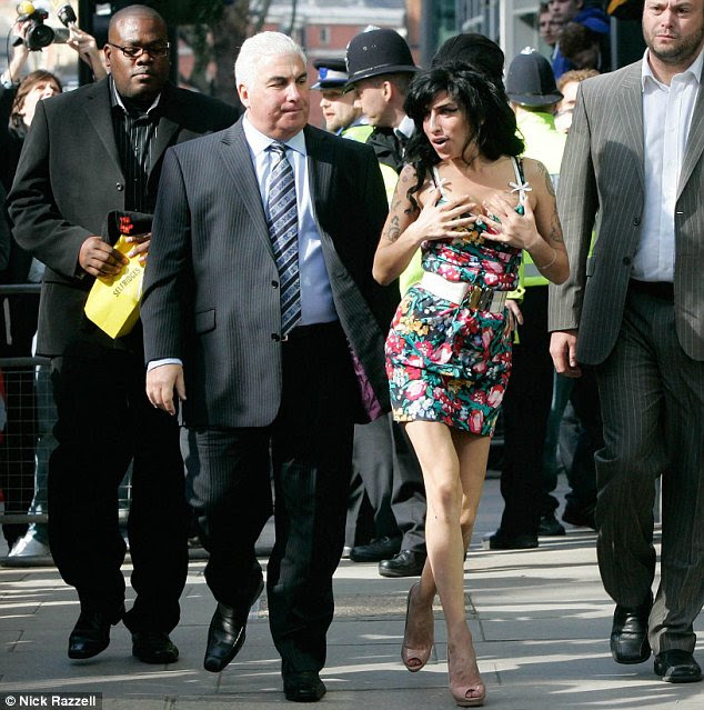 Family: The singer was also very close to her father Mitch, who is separated from her mother