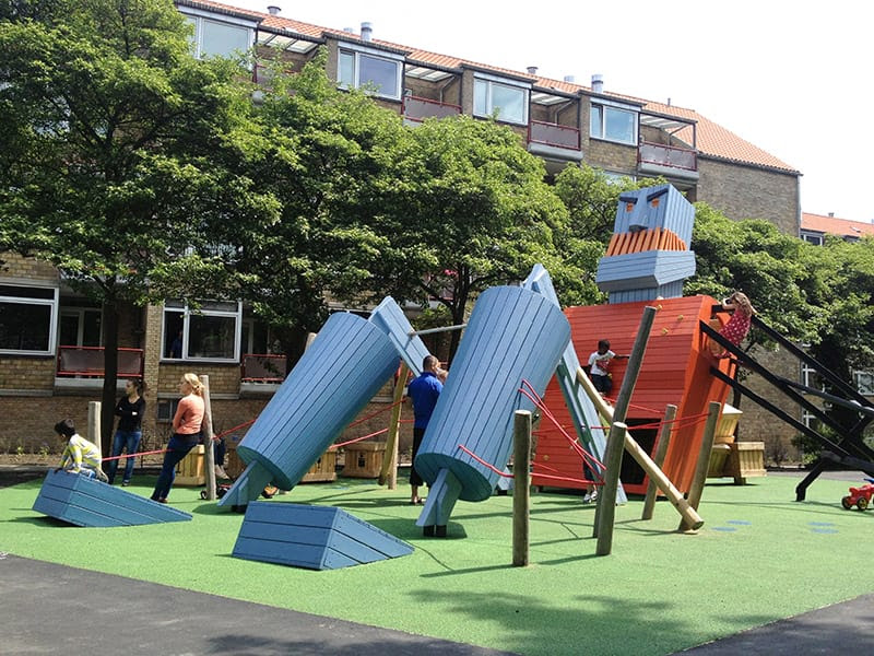 New Ridiculously Imaginative Playgrounds from Monstrum Set the Monkey Bars High for Innovation playgrounds kids 