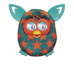 Furby Boom Orange Stars Plush Toy