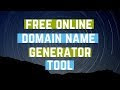 Liked on YouTube: Best random free online domain name suggestion generator tool in Hindi 2019