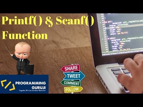 Basic Data Types & Printf() Function C Programming Language
