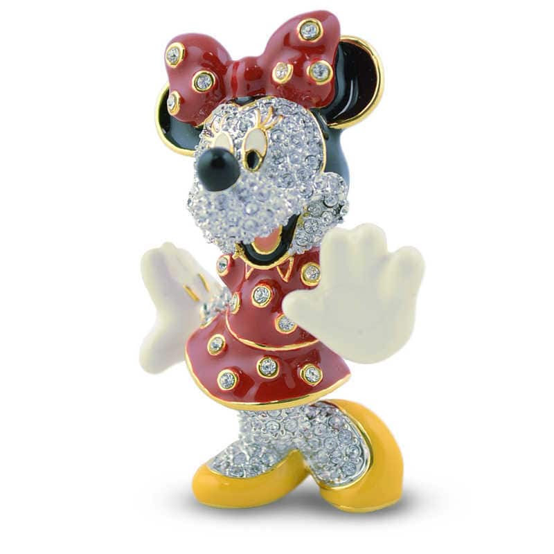 取寄せ ストア ギフト ミニー Us公式商品 ディズニー フィギュア 取寄せ 置物 Disney ミニーマウス 並行輸入品 人形 Minnie ジュエリー Mouse アリバスブラザーズ Jeweled Figurine By Arribas グッズ ストア プレゼント ギフト クリスマス 誕生日 人気 ビー