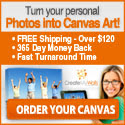 Your Photos on Canvas - In Four Simple Steps
