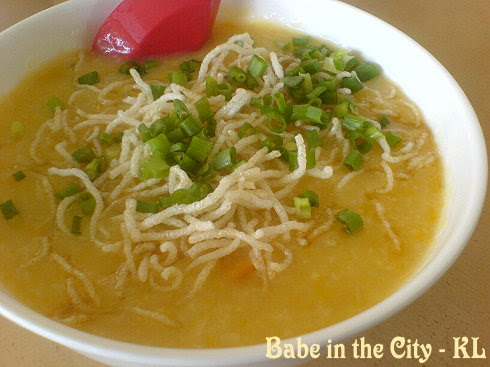 FS - pumpkin n fish slice porridge RM5