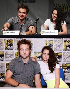 Rob and Kristen at ComicCon 2012