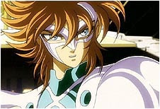 Teseu, Tohma e Odisseu surgem, voango, perante Seiya de Pégaso!