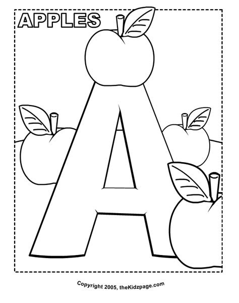  preschool coloring pages alphabet coloring home