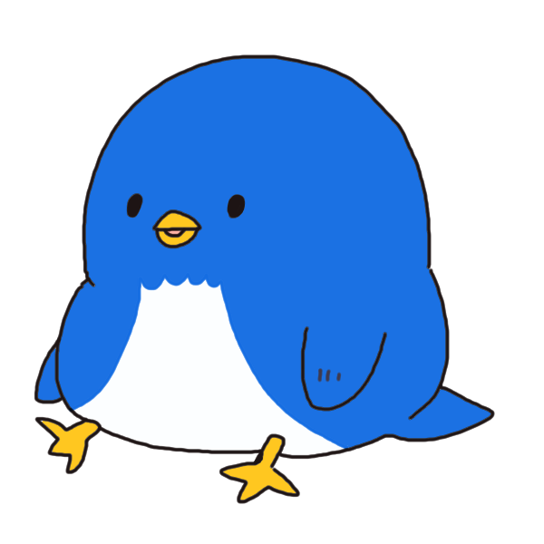 かわいいペンギン２のイラスト かわいいフリー素材が無料のイラストレイン