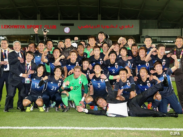 U 23日本代表 揺るぎない一体感でオリンピック出場を勝ち取る Jfa 公益財団法人日本サッカー協会