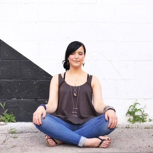 | N A M A S T E | • Trust that what we manifest, and cultivate inside ourselves changes our outer reality, and thus our lives. Namaste beloveds xoxoxoxox ~eli •••••••••••••••••••••••••••••••••••••••••••••••••••••• Breezy, BEAUTIFUL top by @synergyclothing